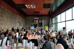 Gesamtansicht des Neujahrsempfanges auf der Godesburg