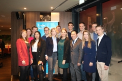 Linda Teuteberg mit den Jungen Liberalen