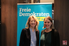Linda Teuteberg mit Franziska Müller-Rech